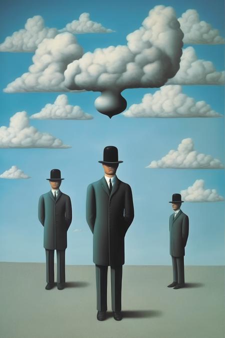 00317-1892307611-_lora_Rene Magritte Style_1_Rene Magritte Style - by Rene Magritte，some people are making a movie.png